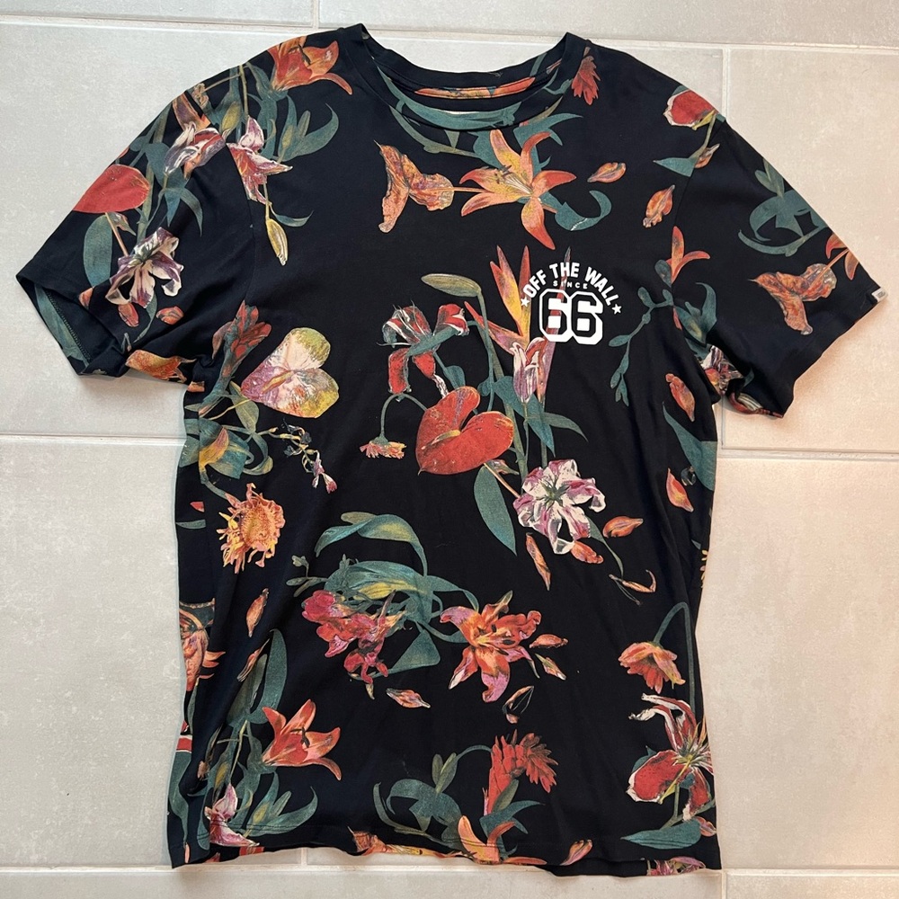 Men’s Vans Floral Graphic T-Shirt